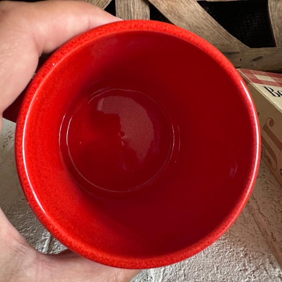 Vintage Waechtersbach West Germany Christmas Tree Coffee Mug Red Ceramic (48) - Picture 2 of 5